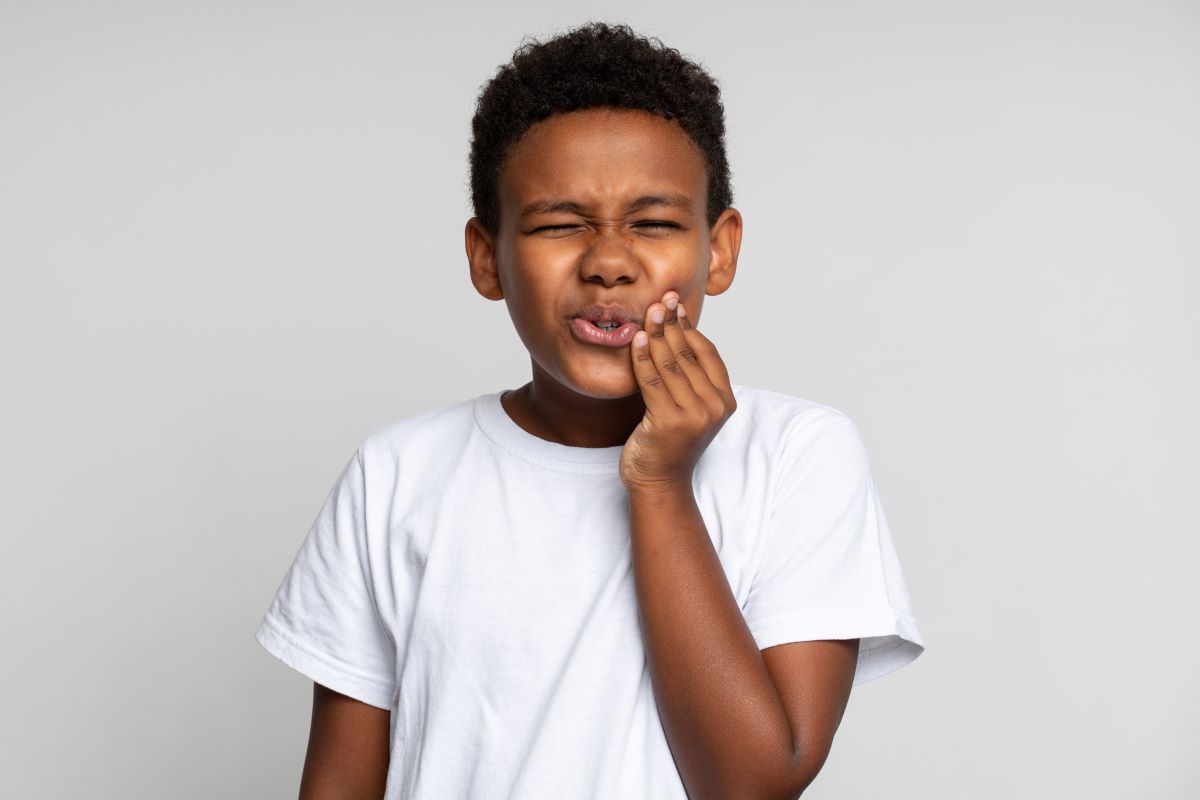 Boy With A Toothache Dental Emergency in El Dorado Hills, California